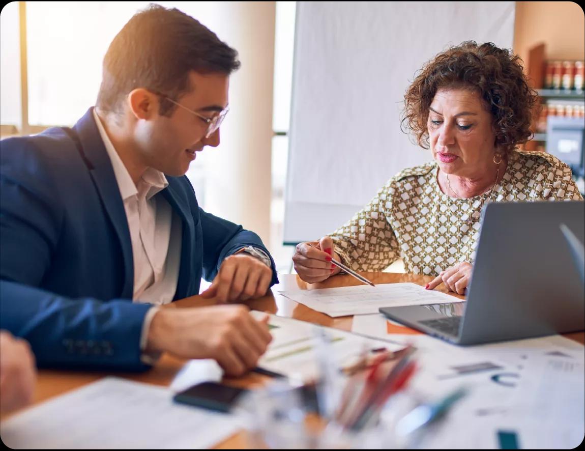 Image of a treasury team using Kyriba's developer portal and app marketplace
