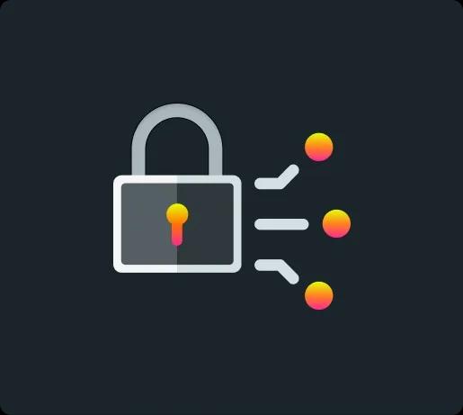 Icon of a padlock illustration that each Kyriba Agentic AI tools are strictly scoped and sensitive actions always require explicit approval