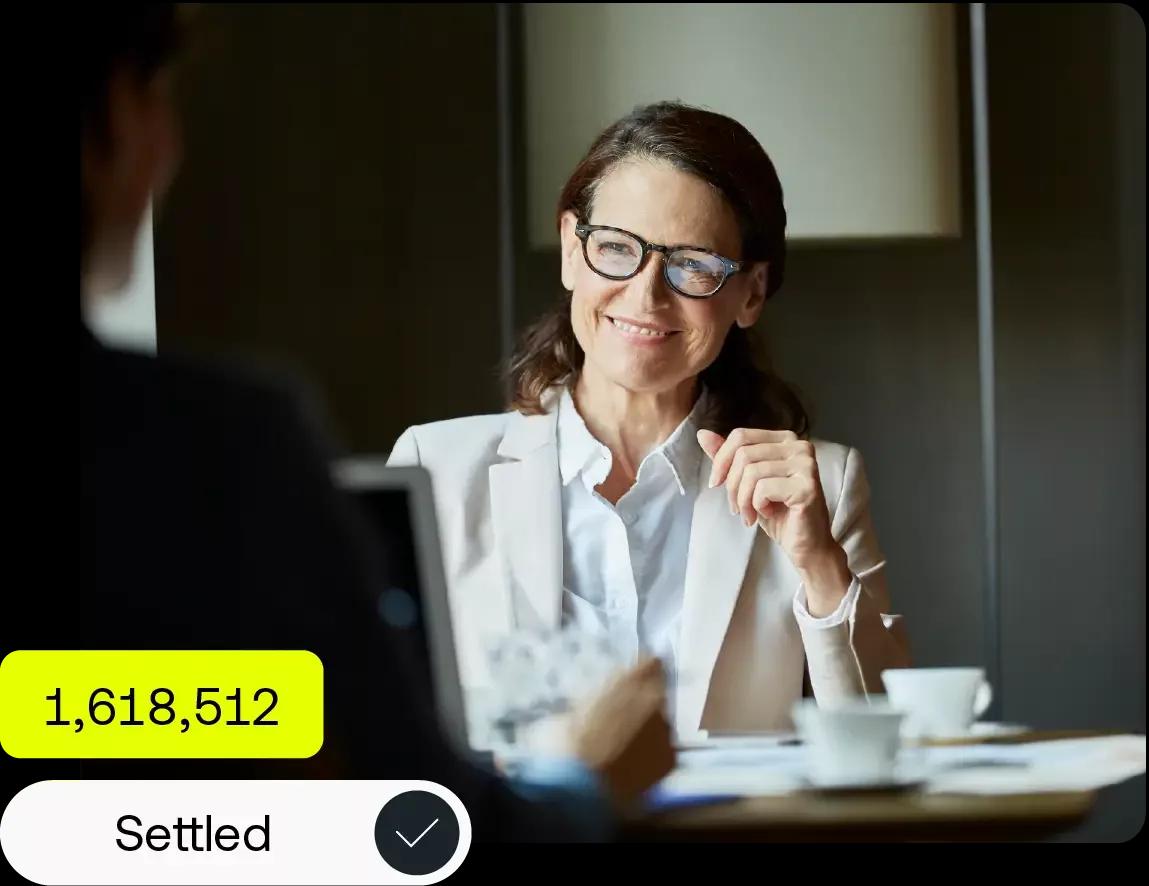 Image of a CFO who uses Kyriba to centralize all financial transactions for greater efficiency and compliance