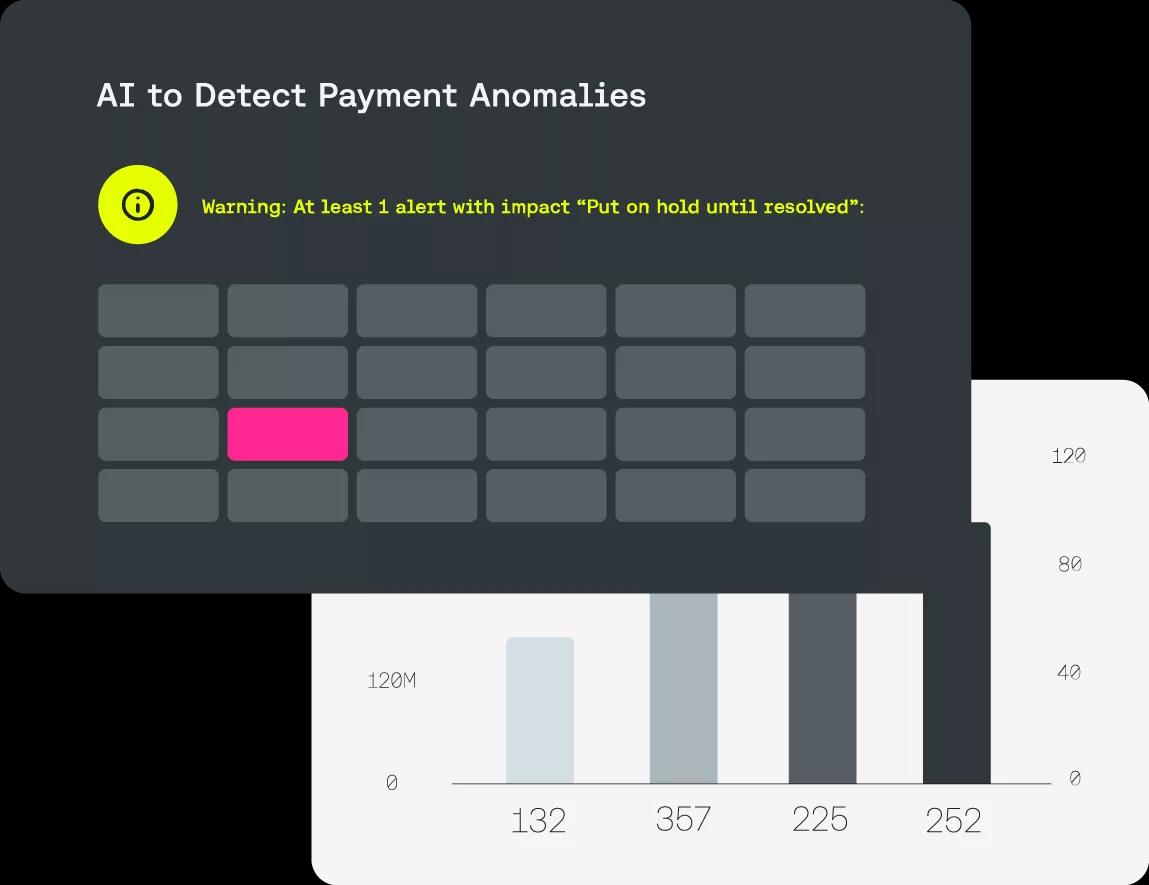 Kyriba customers employ AI in Kyriba Payments to scan all payments in real-time to detect suspicious payments and isolate anomalies