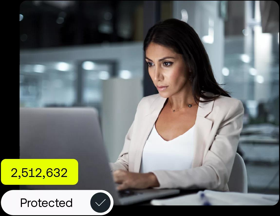 Image of a CFO using Kyriba to enable data-driven and real-time decisions to protect against currency impacts and market volatility.